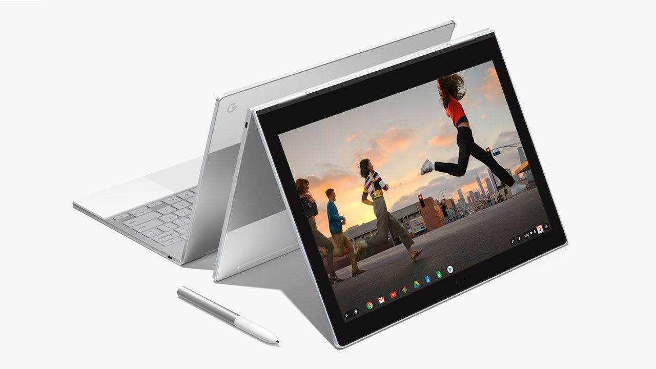 Imagen de un Google Pixelbook convertible